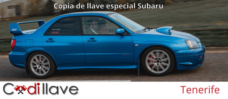Copias de laves de Subaru en Tenerife tenerife Copias de llaves de Subaru en Tenerife